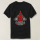 Personalisiertes Heften Dumbell Fitness Gym T-Shirt (Design vorne)