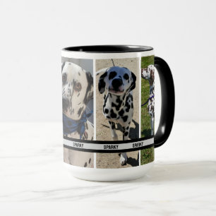 Personalisiertes Heimfoto Collage Handy Vertisch Tasse
