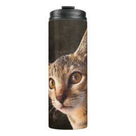 Personalisiertes Heimtier Foto Kitten Katze Dosenv Thermosbecher