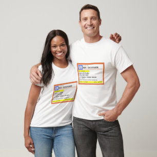 Personalisiertes Heiße-Schokolade-Rezept  T-Shirt
