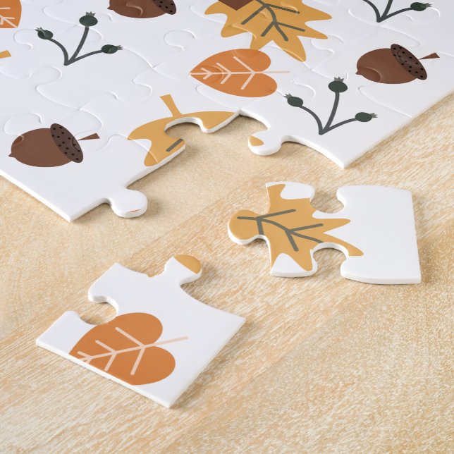 Personalisiertes Herbst-Puzzle (Seite)