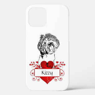 Personalisiertes Herz/Shih Tzu iPhone Case
