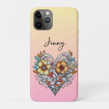 Personalisiertes Herzherz Romantik