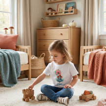 Personalisiertes Hexen-T-Shirt für Kleinkinder zu