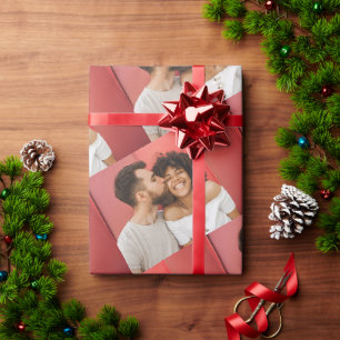 Personalisiertes Hochladen Ihres eigenen Fotos Geschenkpapier