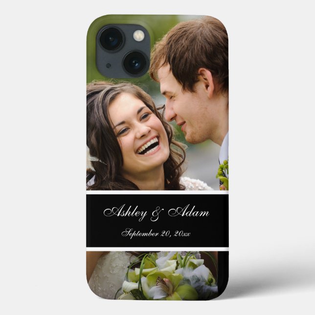 Personalisiertes Hochzeits-Foto-Andenken Case-Mate iPhone Hülle (Rückseite)