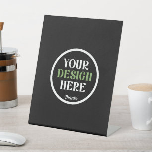 Personalisiertes Hochzeitsfamilienfeier-Design Sockelschild