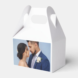 Personalisiertes Hochzeitsfoto für Paare Geschenkschachtel