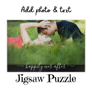 Personalisiertes Hochzeitsfoto-Puzzle