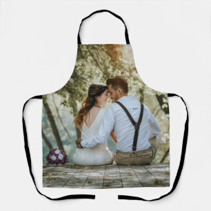 Personalisiertes HochzeitsFoto Schürze