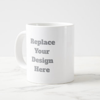Personalisiertes Hochzeitsgeschenk – Erstellen Sie Jumbo-Tasse