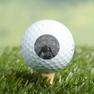 Personalisiertes Hochzeitsgeschenk Trauzeuge Golfb Golfball