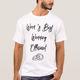 Personalisiertes Hochzeitsgeschenk von Verwandten T-Shirt