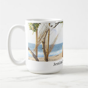 Personalisiertes Hochzeitspaar Kaffeetasse