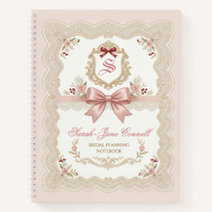 Personalisiertes Hochzeitsplanungsnotizbuch für di Notizbuch