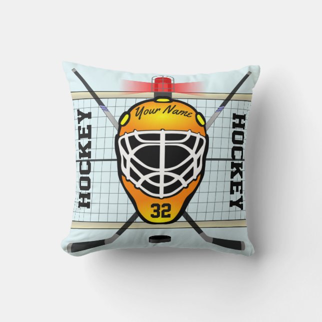 Personalisiertes Hockey Kissen (Vorderseite)