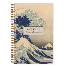 Personalisiertes Hokusai Great Wave gepunktetes Jo