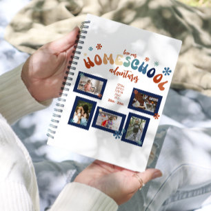 Personalisiertes Homeschool Foto Collage 2024 Planer