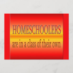 Personalisiertes Homeschoolers Abschluss-Party Einladung