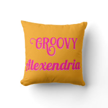 Personalisiertes Hot Pink und Orange