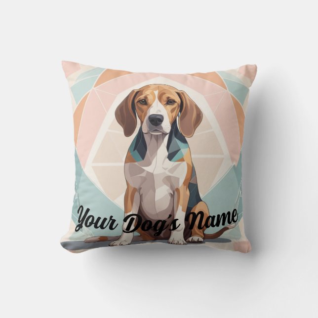 Personalisiertes Houndkissen Kissen (Vorderseite)