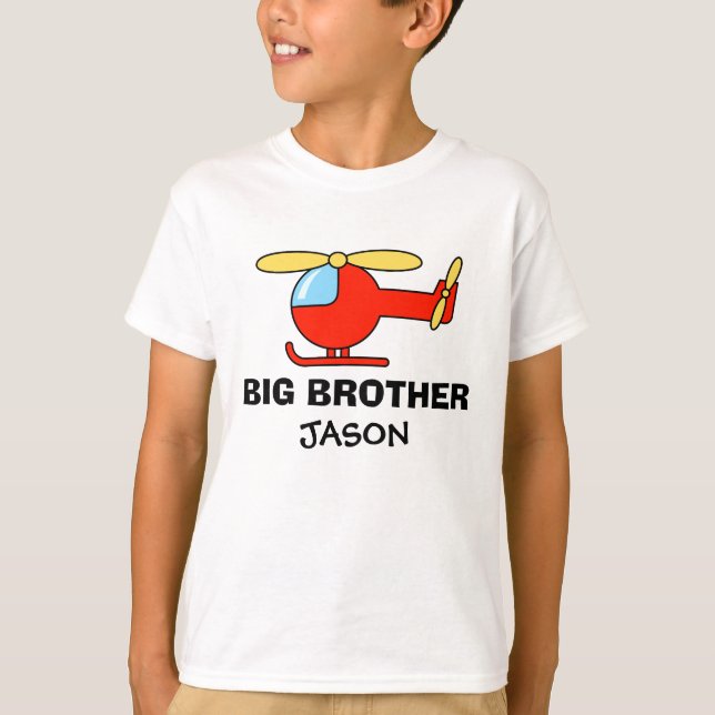 Personalisiertes Hubschrauber-Shirt des großen T-Shirt (Vorderseite)