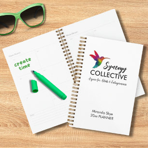 Personalisiertes Hummingbird-Logo Planer