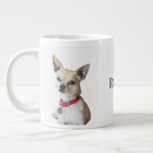 Personalisiertes Hunde-Foto Benutzerdefinierter Jumbo-Tasse
