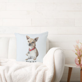 Personalisiertes Hunde-Foto | Benutzerdefinierter  Kissen
