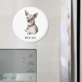 Personalisiertes Hunde-Foto | Benutzerdefinierter  Magnet