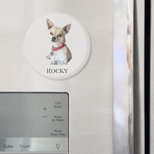 Personalisiertes Hunde-Foto Benutzerdefinierter Magnet