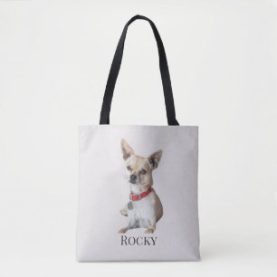 Personalisiertes Hunde-Foto   Benutzerdefinierter  Tasche