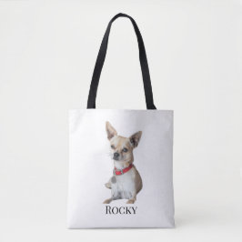 Personalisiertes Hunde-Foto | Benutzerdefinierter  Tasche