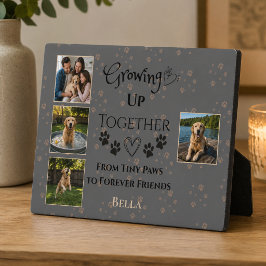 Personalisiertes Hunde-Foto Fotoplatte