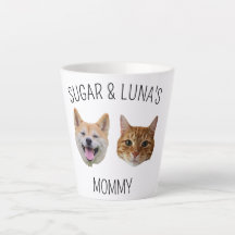 Personalisiertes Hunde-Katze-Foto, Niedliches Gesc