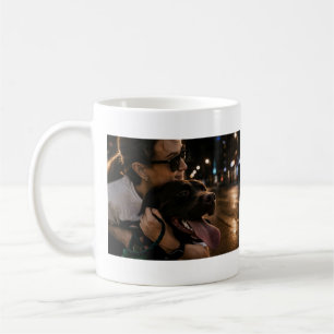 Personalisiertes Hunde-Liebhaber-Fotogeschenk Kaffeetasse