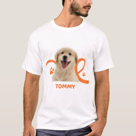 Personalisiertes Hunde-T-Shirt | Benutzerdefiniert T-Shirt