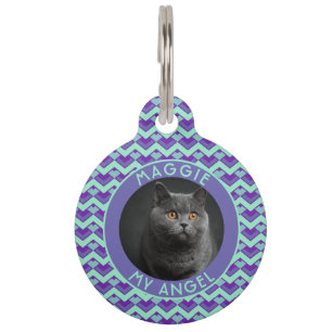 Personalisiertes Hundebesitzer-Geschenk Herringbon Haustiermarke
