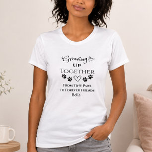 Personalisiertes Hundemutter-Liebhaber-Shirt T-Shirt