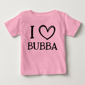 Personalisiertes "Ich ❤️ Mein (Name)" Baby-/Kleink Baby T-shirt