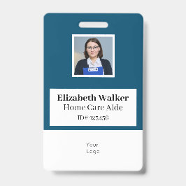 Personalisiertes ID-Foto-Abzeichen doppelseitig Ausweis