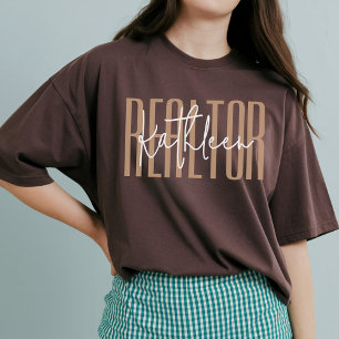 Personalisiertes Immobilien-Lebens-Shirt für Sie o T-Shirt