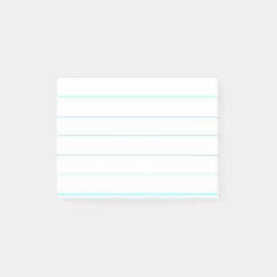 Personalisiertes, individualisierbares Linenpapier Post-it Klebezettel