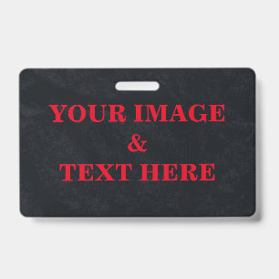 Personalisiertes individuelles Abzeichen für Foto Ausweis