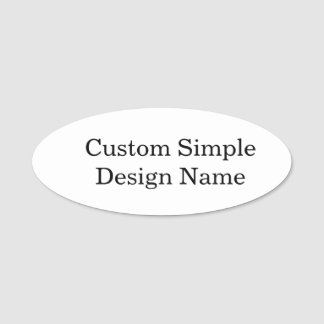 Personalisiertes individuelles Design 7,62 cm x 3, Namensschild