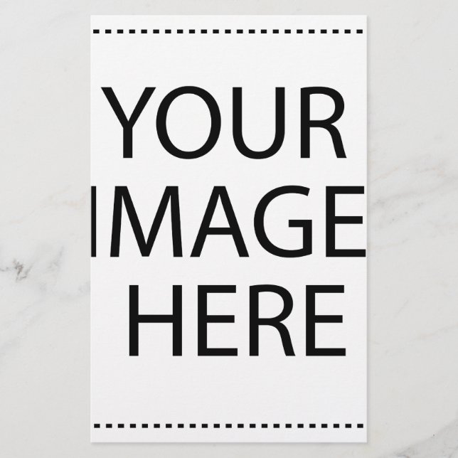 Personalisiertes individuelles Foto Briefpapier (Vorderseite)