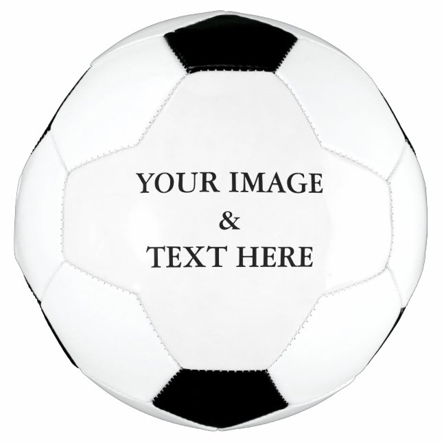 Personalisiertes individuelles Foto Fußball (Vorderseite)