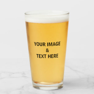 Personalisiertes individuelles Foto Glas