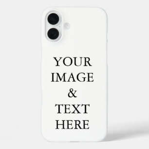 Personalisiertes individuelles Foto iPhone 16 Plus Hülle