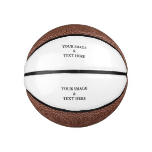 Personalisiertes individuelles Foto Mini Basketball
